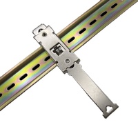 C35 C45 support fixe en alliage d'aluminium attache relais accessoire métal rail de guidage boucle Din Rail Supports de montage