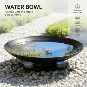 Fontaine d'extérieur <span class=keywords><strong>en</strong></span> acier Corten – <span class=keywords><strong>Bassin</strong></span> métallique rustique pour patio, <span class=keywords><strong>bassin</strong></span> ou décoration <span class=keywords><strong>de</strong></span> <span class=keywords><strong>jardin</strong></span> zen - Product Image 1