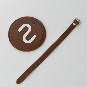 Etiqueta <span class=keywords><strong>de</strong></span> Equipaje <span class=keywords><strong>de</strong></span> Cuero Personalizada, Etiqueta <span class=keywords><strong>de</strong></span> Equipaje <span class=keywords><strong>de</strong></span> Cuero Marrón Popular con Logotipo <span class=keywords><strong>de</strong></span> Diseñador <span class=keywords><strong>de</strong></span> <span class=keywords><strong>Viajes</strong></span> <span class=keywords><strong>de</strong></span> Primera Calidad, Impresión por Serigrafía - Product Image 2