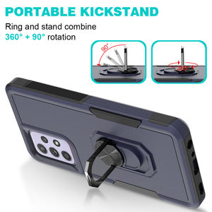 Haute Qualité TPU + PC 2 en 1 Béquille Antichoc Protecteur <span class=keywords><strong>Housse</strong></span> pour <span class=keywords><strong>Samsung</strong></span> <span class=keywords><strong>Galaxy</strong></span> A52 5G A16 A26 A36 A56 A52S - Product Image 2