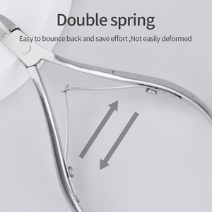 Fabrika fiyat tırnak makası paslanmaz çelik tırnak makası kesici makas pedikür manikür aracı parmaklar için - Product Image 5