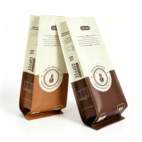 Bolsas de Café en Grano Árabe de Mylar con Válvula, Selladas al Vacío, con Refuerzo Lateral, de 16 oz, 250 g, 500 g y 1 kg, Impresas a Medida y Suministradas Directamente de Fábrica