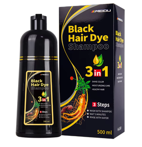 Meidu <strong>Hair</strong> Dyeing Shampoo White Coloring Gray <strong>Hair</strong> Touch up Fast <strong>Color</strong> Development Easy <strong>Wash</strong> <strong>in</strong> Application <strong>Hair</strong> Dye Shampoo - Product Image 1