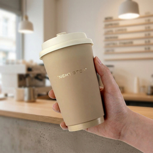 Gobelets à café jetables écologiques de 12 oz, 16 oz, 20 oz pour café, avec manchon, à emporter, en papier, avec couvercle, personnalisables - Product Image 1