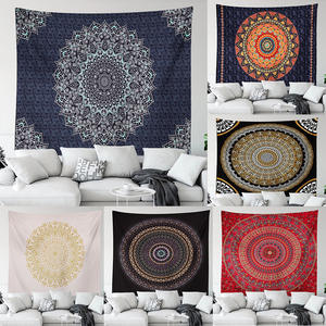 Best-seller Tapisserie Vintage Style Jacquard Toile Tenture Haute Demande Imprimé Rectangle <span class=keywords><strong>Mandala</strong></span> Nappe Décorative - Product Image 3