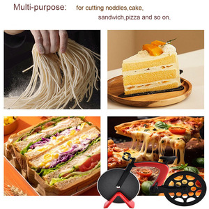 <span class=keywords><strong>Couteau</strong></span> à pizza en acier inoxydable à roue unique pour gâteaux, tartes et pâtes, coupe-pizza pour vélo de <span class=keywords><strong>montagne</strong></span> - Product Image 5