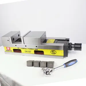 CMV-130V 5 inch đa sử dụng ngang và dọc MC nhỏ gọn thủy lực Vise cho máy phay CNC