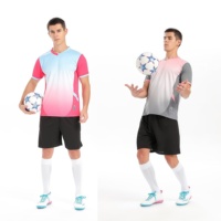 Aktuell im Trend: Maßgeschneidertes Fußball-Kit, Sublimations-Fußballtrikot-Set für Herren, Damen und Jugendliche