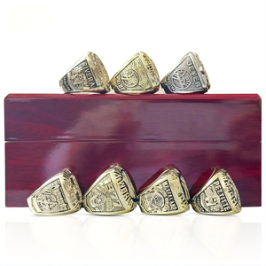 Ensemble de 7 bagues de championnat des New York <span class=keywords><strong>Yankees</strong></span>, ligue de <span class=keywords><strong>baseball</strong></span>, haute qualité, bijoux pour hommes, cadeaux, bague de champion personnalisée - Product Image 6