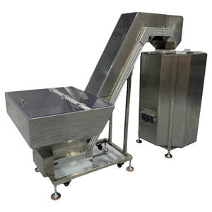 Автоматический, наклонный ковшовый элеватор, подъемный ленточный конвейер с отсеком для хранения, спиральный бункер, конвейер для муки - Product Image 1