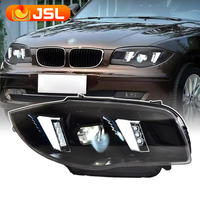 Phares de Style Automobile pour BMW E87, Lentilles de Projecteur de Phares Série 1 E81, Clignotants E88 E82, Phares LED DRL, Accessoires Automobiles