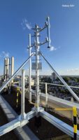 Tour d'acier tubulaire de poteau d'antenne de télécommunication/telecom/GSM de tour autoportante de monopole