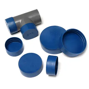Plastic Molding Profile End Plugs Square Tubing Pipes Caps Plastic End Caps For Steel Tube