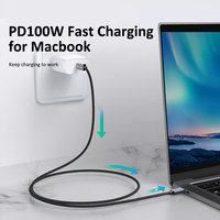 USB4 cable Thunderbolt 3 Cable 40Gbps USB 4 100W de carga de 5K UHD pantalla externa SSD/eGpu/ Docking/MacBook