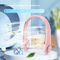 Ventilateur de cou USB haute performance 2026, portable, sans pales, silencieux, avec rotation à 360°, disponible en gros