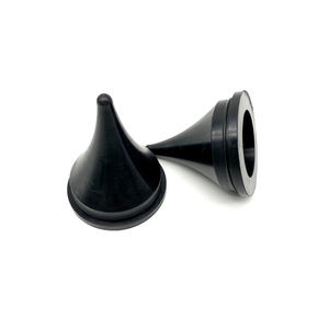 سدادات مطاطية مضادة للماء والغبار مخصصة للبيع بالجملة على شكل مخروط مقاس 10 ملليمتر سدادات مطاطية ذات حواف مطاطية من السيليكون بطول 7 ملليمتر - Product Image 6