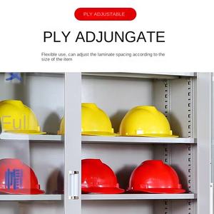 Boîte à outils en acier personnalisable et étanche avec garantie <span class=keywords><strong>de</strong></span> 3 ans pour le stockage <span class=keywords><strong>de</strong></span> casques <span class=keywords><strong>de</strong></span> <span class=keywords><strong>chantier</strong></span> et la sécurité des mineurs OEM - Product Image 4