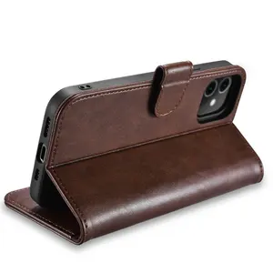 Hochwertige OEM EXW Preis PU Handy hüllen Fabrik preis Luxus PU Leder Brieftasche Handy hülle für iPhone 13 Pro max