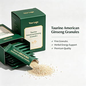 Granulés à base de plantes OEM/ODM avec <span class=keywords><strong>Taurine</strong></span> et Ginseng Américain Panax pour soutenir la vitalité et la concentration, équilibre énergétique quotidien - Product Image 1
