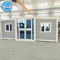 Maisons préfabriquées en conteneurs de 20 pieds pour l'Australie, 2 chambres, maison en conteneur extensible de 40 pieds avec salle de bain complète