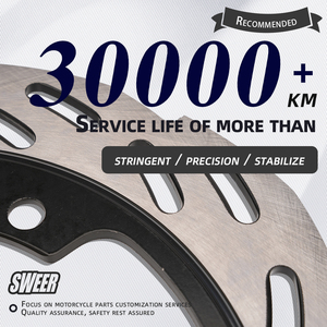 Para <span class=keywords><strong>SYM</strong></span> CRUISYM <span class=keywords><strong>300</strong></span> Partes de Motocicleta Freno de Disco Delantero Sistema de Disco de Freno de Aluminio Accesorios de Moto - Product Image 6