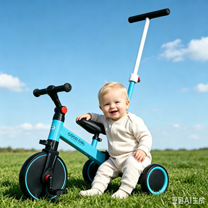 Triciclo 3 en <span class=keywords><strong>1</strong></span> para Niños, Color Blanco Perla, Seguro, Estable y Ajustable, Bicicleta, Scooter, Bicicleta de Equilibrio para Niños Pequeños - Product Image 3