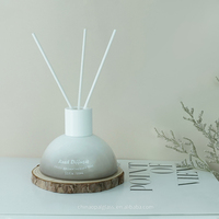 Diffuseur d'huiles essentielles en verre blanc, conteneurs d'arôme, de luxe, pour la maison, 100ml, vente en gros, livraison gratuite