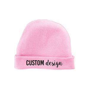 Gorro de Algodón con Puño y Logotipo Personalizado, Impresión por Transferencia Térmica, Gorro de Moda Personalizado para Adultos - Product Image 3