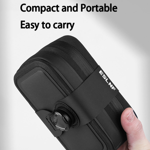 Wasserdichte Fahrradsatteltasche mit Drehverschluss <span class=keywords><strong>MTB</strong></span> Rennrad Unter-Sitz-Tasche Fahrradzubehör - Product Image 3