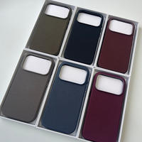 Étui TechWoven de haute qualité pour iPhone 18 Pro 18 Pro Max, anti-traces de doigts, animation magnétique, coque de protection contre les chutes