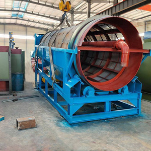Máquina Cribadora de Tambor Sin Eje Móvil para la Separación de Lodos de Minería y la Clasificación de Residuos de Construcción - Product Image 1