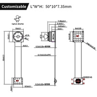 Mipi 24pin 1080 30Fps Capteur Omnivision OV2735 2MP IR AI Vision Caméra Module