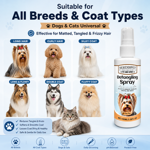 Spray démêlant bio personnalisé pour animaux de compagnie, sans rinçage, anti-nœuds, lissant et brillant pour chiens et chats, MOQ 200 - Product Image 2