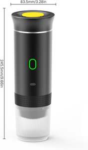 Machine à café expresso électrique portable 150 ml avec logo personnalisé, faible MOQ, rechargeable par USB, pour la maison, l'extérieur et le camping - Product Image 5