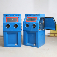 Cabine de sablage humide sans poussière 9065 FRP, petit équipement de sablage à eau liquide