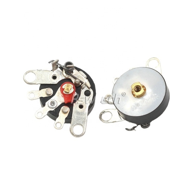 Wholesale Hot Volume Control Rotary 50k Digital Potentiometer Switch RV12MM 10k Potentiometer With Switch 5 Pin Potentiometer