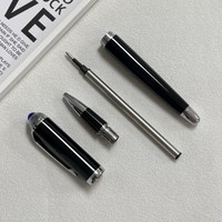Stylo à bille en métal haut de gamme haut de gamme haut de gamme Design diamant noir gravure cadeau d'affaires stylo Gel pour étranger