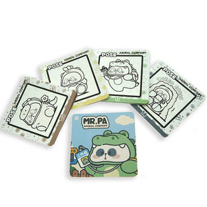 Kartu Cat Air Ajaib Panda 7 Unisex Produk Baru Wingart Kustom Penuh dengan 1 Pena Cat Air untuk Anak Usia 3+ - Product Image 5