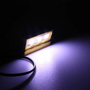 Feu arrière LED en alliage d'aluminium, éclairage de plaque d'immatriculation CNC pour moto, accessoires de modification, catégorie de produit : Systèmes de carrosserie - Product Image 4