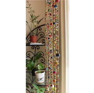 Cortina de Cuentas Ecológica de Alta Calidad para Decoración Rústica de Casa de Campo y Entradas de Cafeterías, de Proveedor Indio - Product Image 1