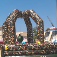 Expédition rapide : Boule de démolition gonflable en bâche PVC, jeu sportif commercial, jouet de démolition humaine pour fête foraine, château ludique, installation facile