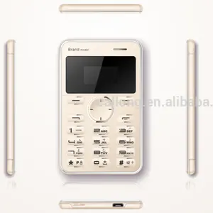 मिनी फैशन अल्ट्रा स्लिम क्रेडिट कार्ड आकार M5i मोबाइल फोन