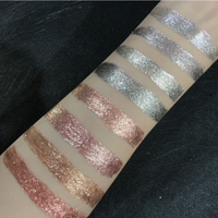 Crème personnalisée sans cruauté multi chrome métallisé gel aurore argent fard à paupières liquide