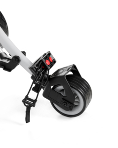 Golf <b>Carts</b> <b>Foldable</b> 3 Wheel Golf <b>Cart</b> Trolley White S1T2 <b>Foldable</b> Golf Scooter - Product Image 3