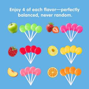 Diskon besar makanan ringan Diabetes Halal anak-anak permen Lollipop bagus untuk gigi Lollipop - Product Image 2