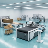 Machine de découpe CNC pour autocollants personnalisés en plexiglas 1 mm, boîtes en carton, etc.