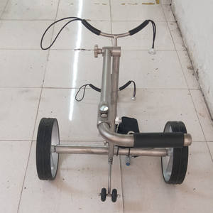 <span class=keywords><strong>Chariot</strong></span> de <span class=keywords><strong>Golf</strong></span> Électrique en Alliage de <span class=keywords><strong>Titane</strong></span> avec Télécommande, Moteur Tubulaire Invisible et Batterie au Lithium - Product Image 3