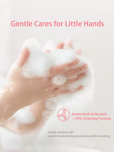 Savon Moussant en Gros pour les Mains avec Distributeur Mignon, Sans <span class=keywords><strong>Alcool</strong></span>, Parfum Framboise, Nettoyant Moussant pour Enfants et Bébés - Fournisseur - Product Image 2