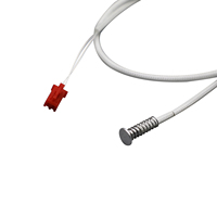 RBD NTC10K Sensor termal 1,5c akurasi 0-50C kawat timbal jenis stabilitas tinggi Analog Output permukaan Mount untuk udara