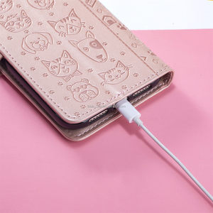 3D Cat Sublimation Leather Wallet Kids <strong>Gold</strong> <strong>Phone</strong> Cases With Card Holder for Samsung S24 Ultra Mobile <strong>Phone</strong> Back Cover - Product Image 6